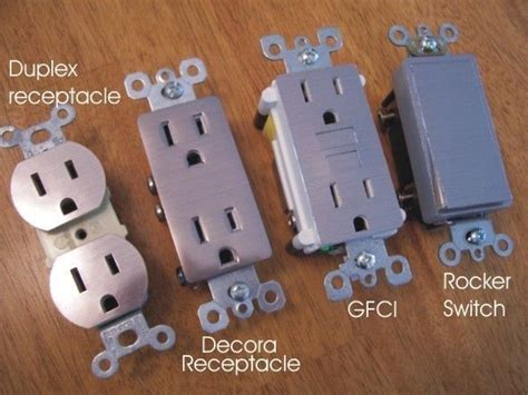 stainless steel electrical outlets